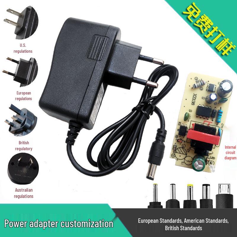 5V 2A European Power Adapter for Fiber Optic Transceivers and Set-Top Boxes