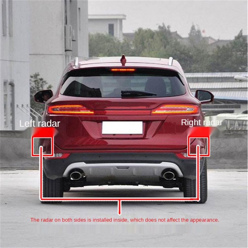 24Ghz Radar Based Blind Spot Monitoring System Lane Change Safe Auxiliary Device
