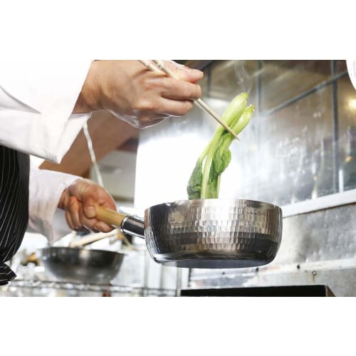 EBM Aluminum Yukihira Pot (Polished Finish) 21cm