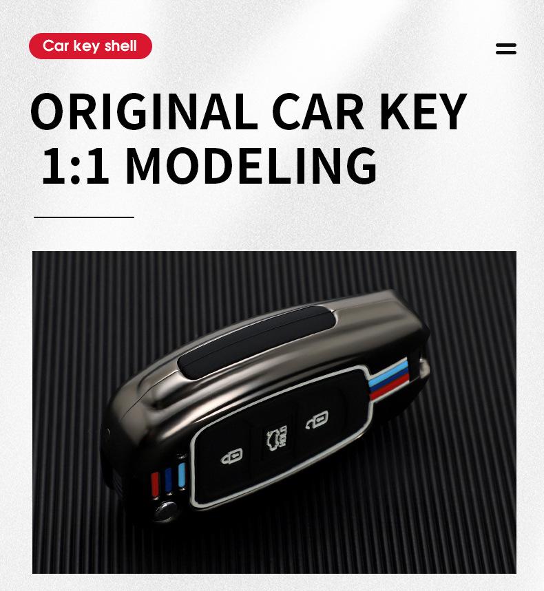 Чехол для ключа Hyundai для ix35, ix25, Mistra, Elantra, Reina, Tucson, сумка для ключа с пряжкой