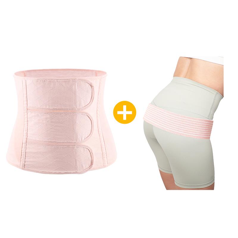 Pure Cotton Postpartum Abdominal Support Belt for C-section & Natural Birth - Breathable, Elastic Bandage.