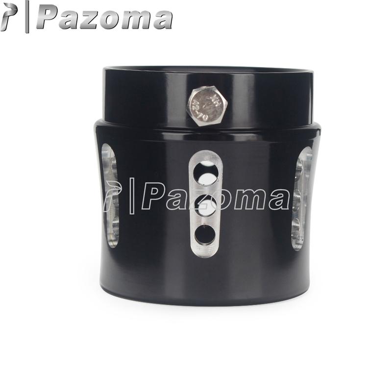 Motorccyle Aluminum Exhaust Tip 1.75&2.5inch Straight Cut Silence Muffler End Pipe For Harley Touring Cafe Racer Chopper Bobber