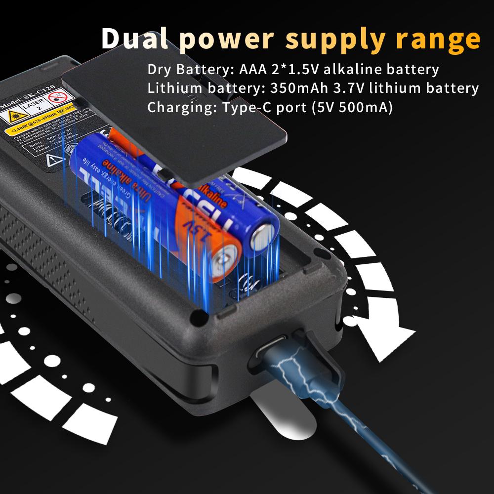 Snakol Laser Distance Meter 50m 70m 100m 120m Цифровой дальномер Аккумуляторная лазерная рулетка Электронная линейка