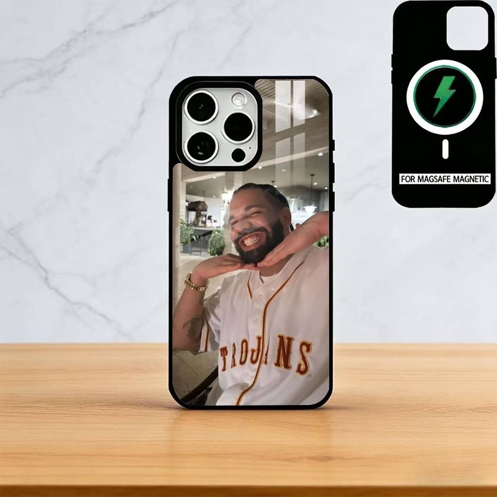 Чехол для телефона рэпера D-Drake Для iPhone17,16,15,14,13,12,11 Plus,Pro Магнитный Для Magsafe Беспроводной Зарядки