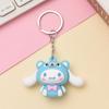 Kawaii  Kuromi Creative Toy Keychain Charm My Melody Cinnamoroll 5CM Couple bag ornament packaging decoration Gift