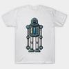 T Shirt Women Pixel Robot 137 Harajuku Print Kawaii Tshirt Summer Short Sleeve Female T-Shirt Top Tee