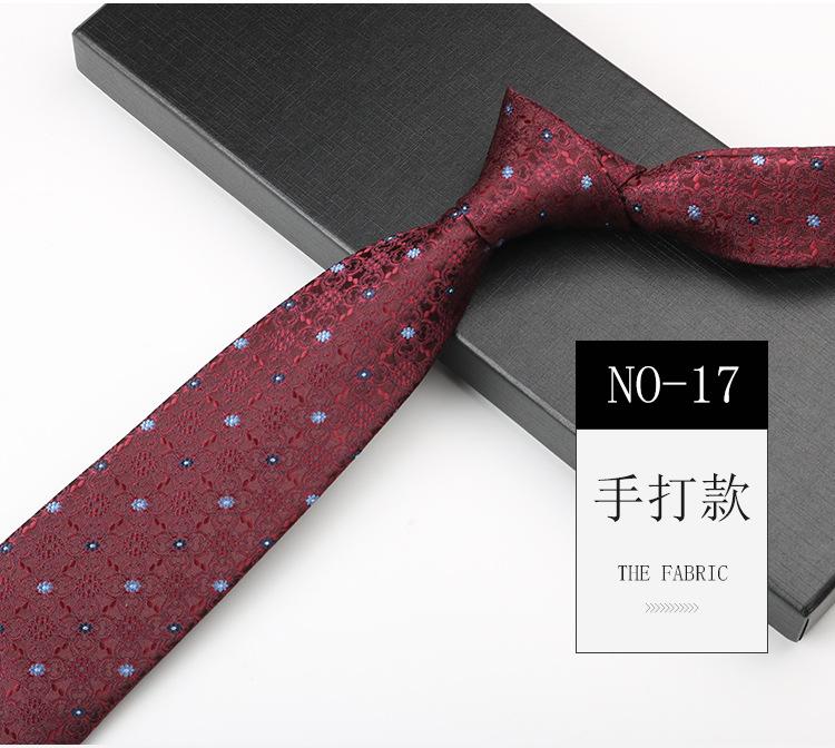 Красный галстук Мужской свадебный костюм шафера Костюм жениха Свадебное платье Деловой узор Ручная вязка