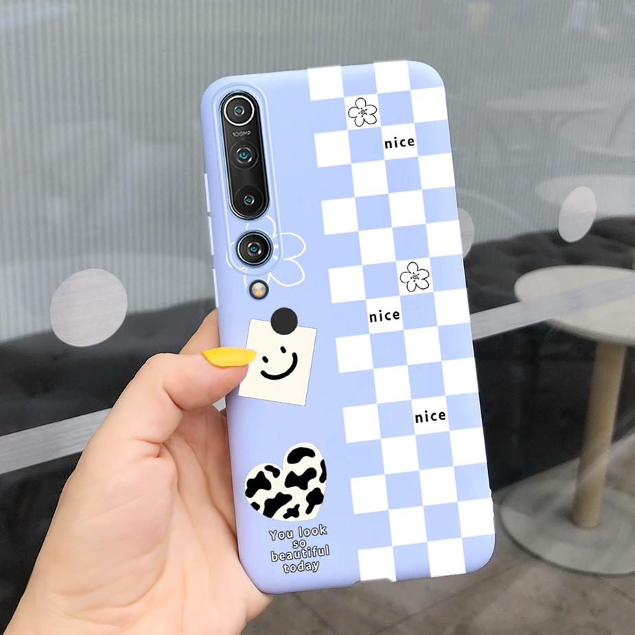 For Xiaomi Mi 10 5G Case Luxury Art Painted Cover Soft Silicone Phone Case For Xiaomi Mi 10 Pro 5G Mi10 Back Cover Bumper 6.67''