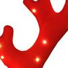 Car Reindeer Antlers Festive Christmas Decor Light Up Antler Set Auto Holiday Reindeer Decoration For Van SUV Shopping Mall