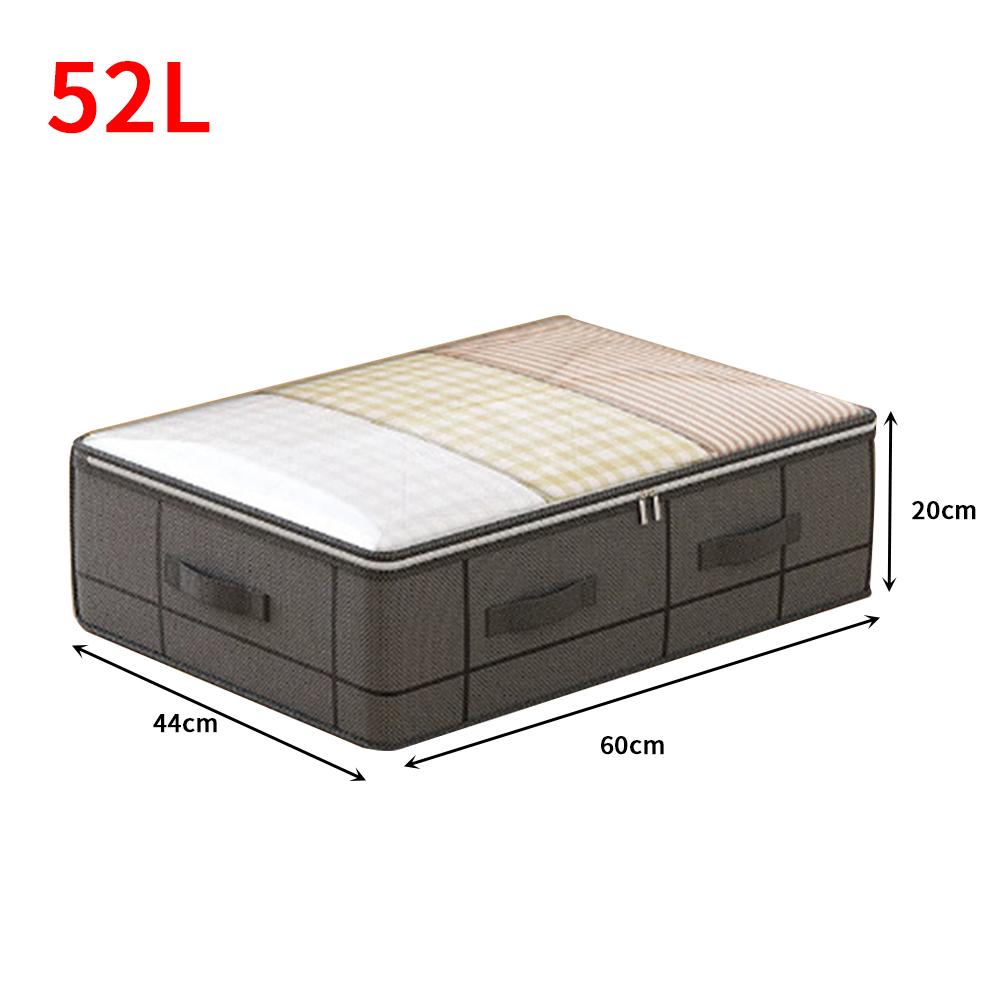 Large-Capacity Under-bed Clothing Organizer Quilt Blanket Storage Bag Foldable Sorting Bag Bedroom Closet Wardrobe Organizers