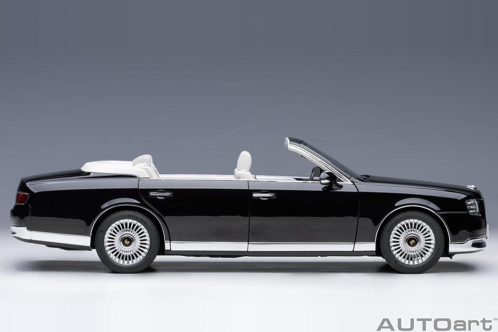 AUTOart Toyota Century Open Car Kamui Eternal Black Finished Model 1/18
