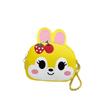 Stylish Toddler Mini Coin Bag For Girls Featuring Fun Rabbit Print And Colors