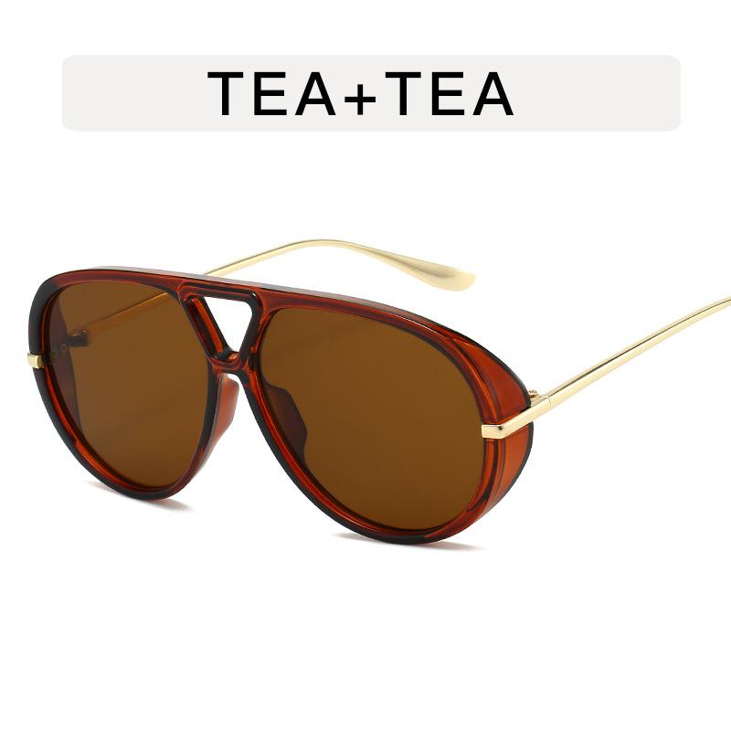 Fashion Stylish Sun Glasses Women Pilot Shape Anti-glare Sunglasses Man Holiday Travelling Sunglass Women