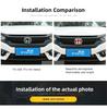 For Honda 2006-2019 8th 9th 10th 11th Car Mirror surface Logo Front Grille Trunk JMYID56 Steering Wheel Decoration Accessories