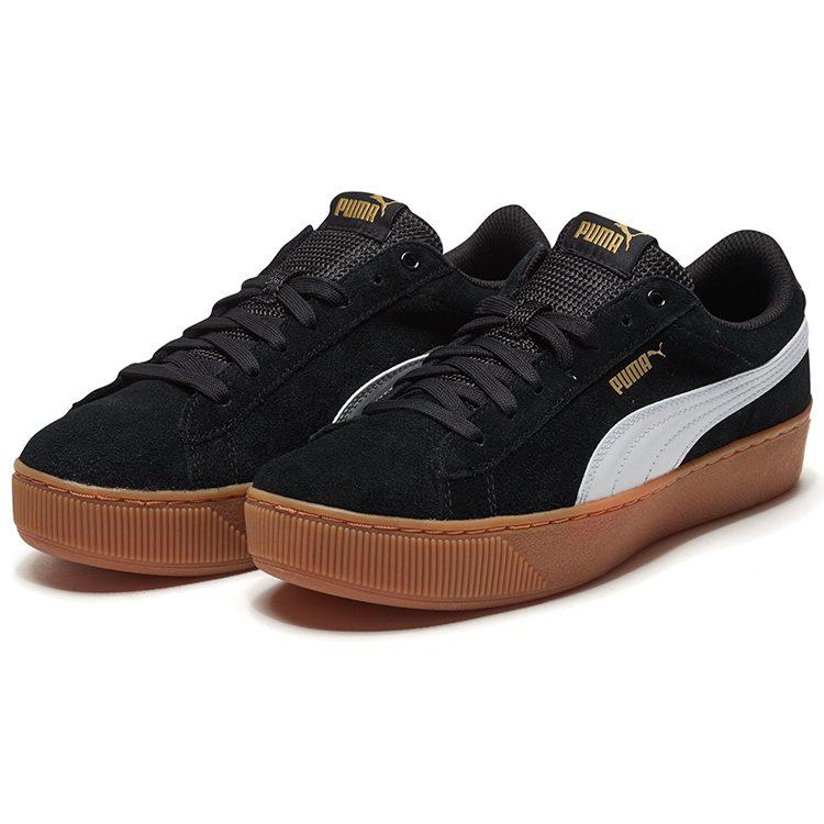Puma Женская платформа Vikky 'Черно-белая' 363287-10