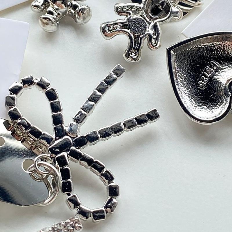 Heart Shaped Hairpin for Girl Metal Hair Clip Barrettes Great for Daily Wear