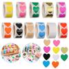 500 Pcs Cute Home Decor Stationery Love Heart Shaped Scrapbooking Seal Labels Sticker