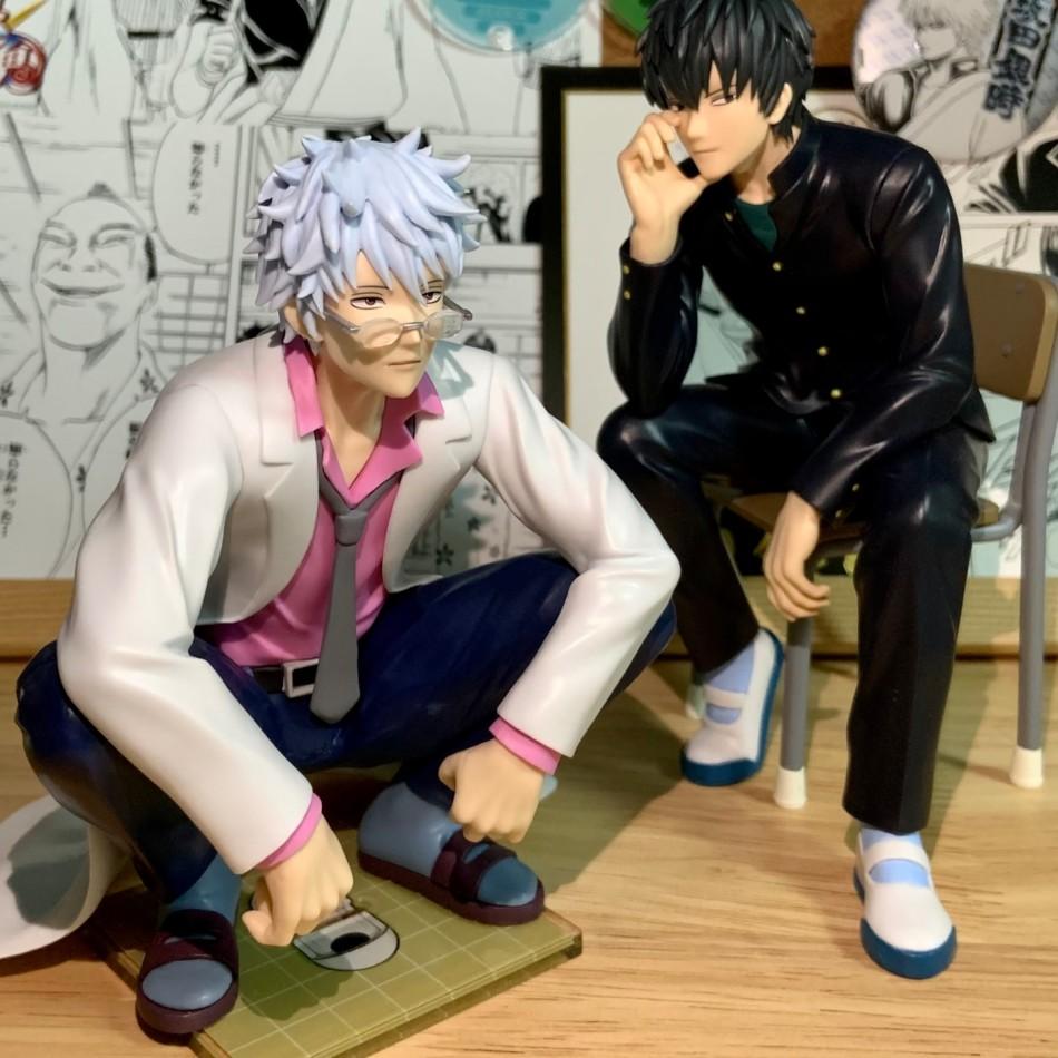 Аниме Фигурка Гинтама Кацура Котаро , Серия Учитель Саката Гинтоки Коллекция ПВХ Фигурки Действия Модель Игрушка Подарки на День Рождения