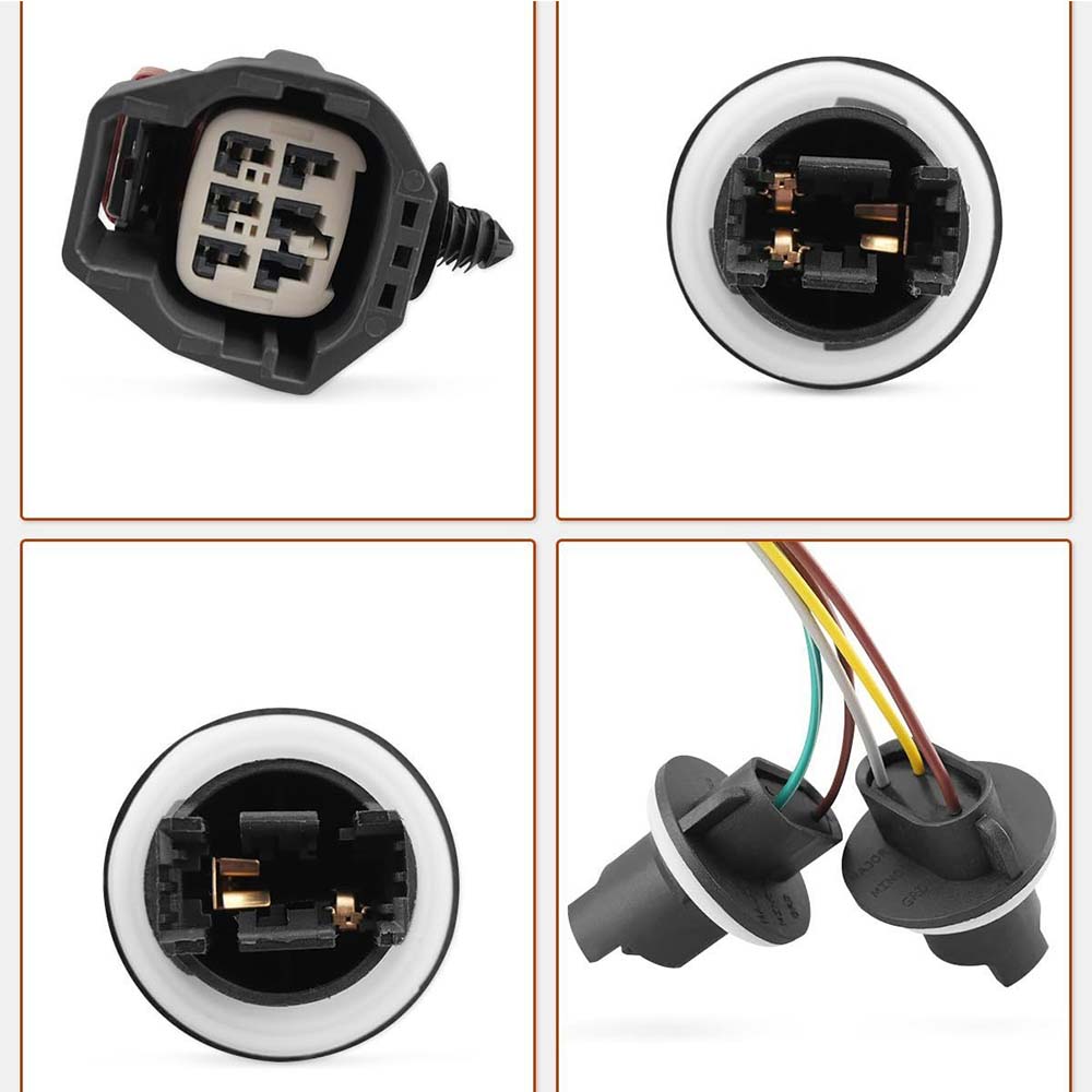 Жгут проводов заднего фонаря без лампы для 2007-2018 Jeep Wrangler JK 68004166AC