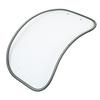 Motorcycle Oval Windshield Clear Front Windscreen Spoiler Air Wind Deflector Guard Shield Universal Fit Transparent