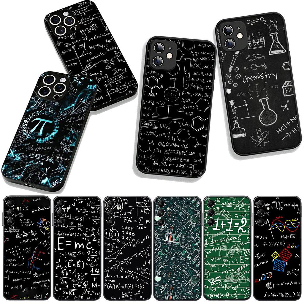 Science Chemical Maths Equation Formula Phone Cover Case for Huawei P30 P20 P10 Mate 10 20 Pro Lite Y9A Y8S P Smart Y7 Y9 Prime