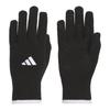 adidas Базовые вязаные перчатки черные, размер L, унисекс, для взрослых, BT061, (JZ1729),