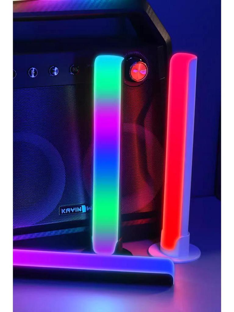 3D Звукосниматель Ритм Свет: Управляемая голосом игровая подсветка для настольного компьютера с синхронизацией экрана