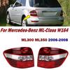 Для Mercedes-Benz W164 ML-Class ML300 ML350 2006 2007 2008 Автомобильный задний фонарь указатель поворота предупреждающий корпус стоп-сигнала без лампочек