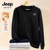 JEEP SPIRIT Men's Fleece Lined Crewneck Sweatshirt