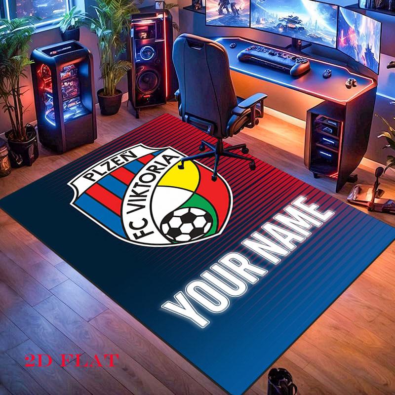 Custom Viktoria Plze Carpet Rug for Living Room Bedroom Home Sofa Decoration,Kids play Nonslip Floor Mat