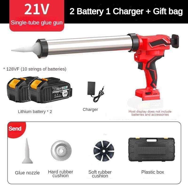 6-скоростной регулируемый автоматический электрический пистолет для стекла с зарядкой для горячего расплава клея машина бытовой портативный инструмент для косметических швов