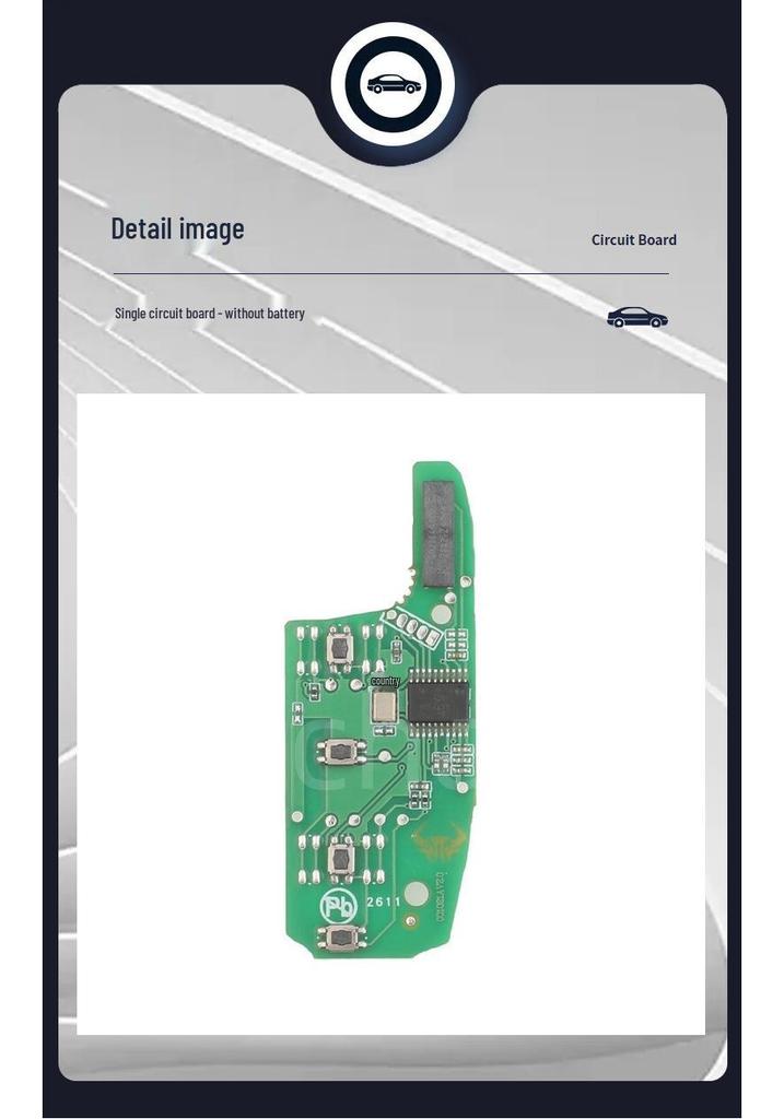 Печатная плата дистанционного ключа Buick, Opel, Vauxhall, Chevrolet 315/433 МГц ID46
