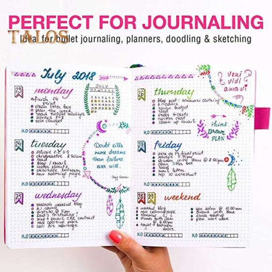 Набор цветных ручек для граффити, цветные контурные ручки, двухсторонняя кисть и тонкие маркеры для письма, раскрашивания в стиле скрапбукинга