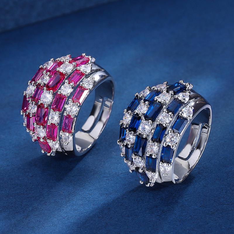 Sace Gems Классическое кольцо из медного сплава с цирконом, женские ювелирные изделия, свадебный подарок для вечеринки