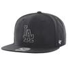 Los Angeles Dodgers No Shot 47 Captain 47 Cap, Mens Black Cap