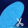 4D Memory Foam Orthopedic Insoles For Shoes Nano Antibacterial Deodorization Sweat Absorption Insert Sport Shoes Running Pads