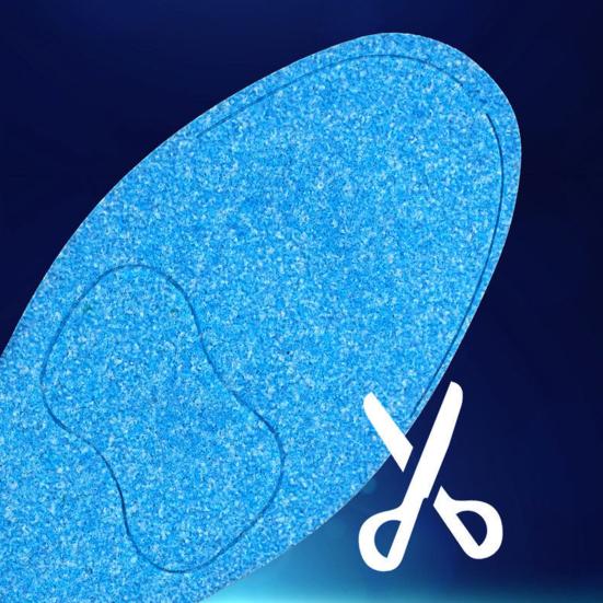 4D Memory Foam Orthopedic Insoles For Shoes Nano Antibacterial Deodorization Sweat Absorption Insert Sport Shoes Running Pads