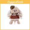 Childrens Rabbit Soft Plush Toy With Dress And Hat Decoration For Gift Birthday