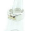 Excellent HERMES Ring Bucket Ring Silver gold 925 Women 50 Used