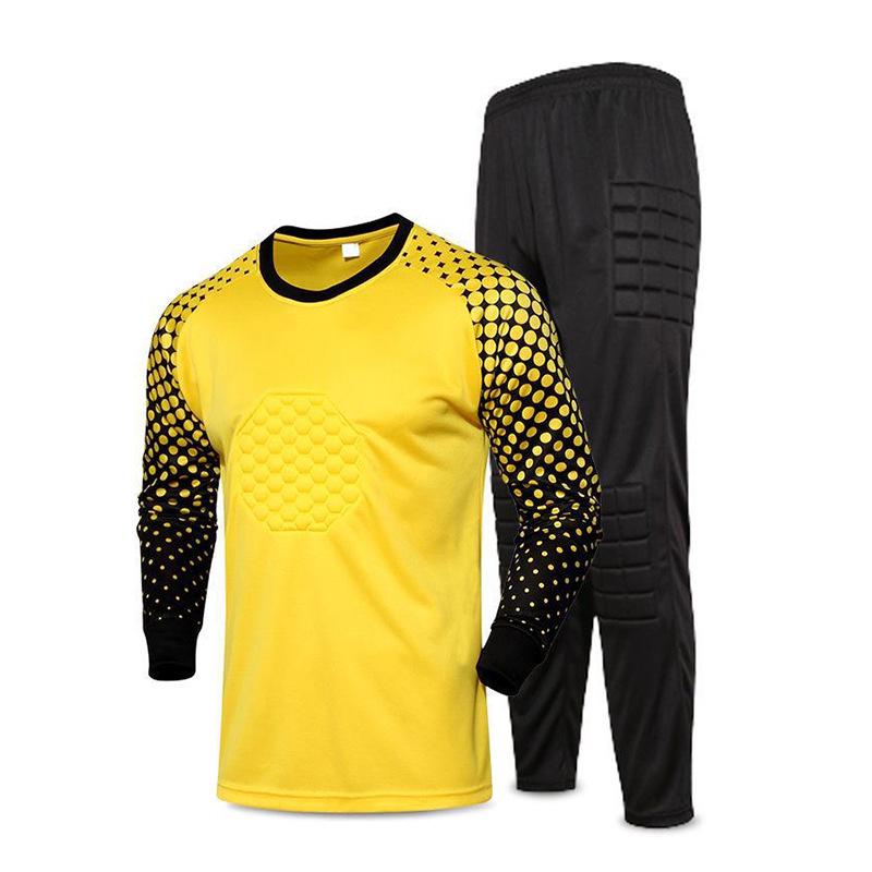 Adult & Children's Long Sleeve Goalkeeper Jersey Set - Match & Training Gear