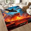 Dragon Training Adventure 3 Square rugs are a great choice for living rooms, bedrooms, home décor, and as gifts