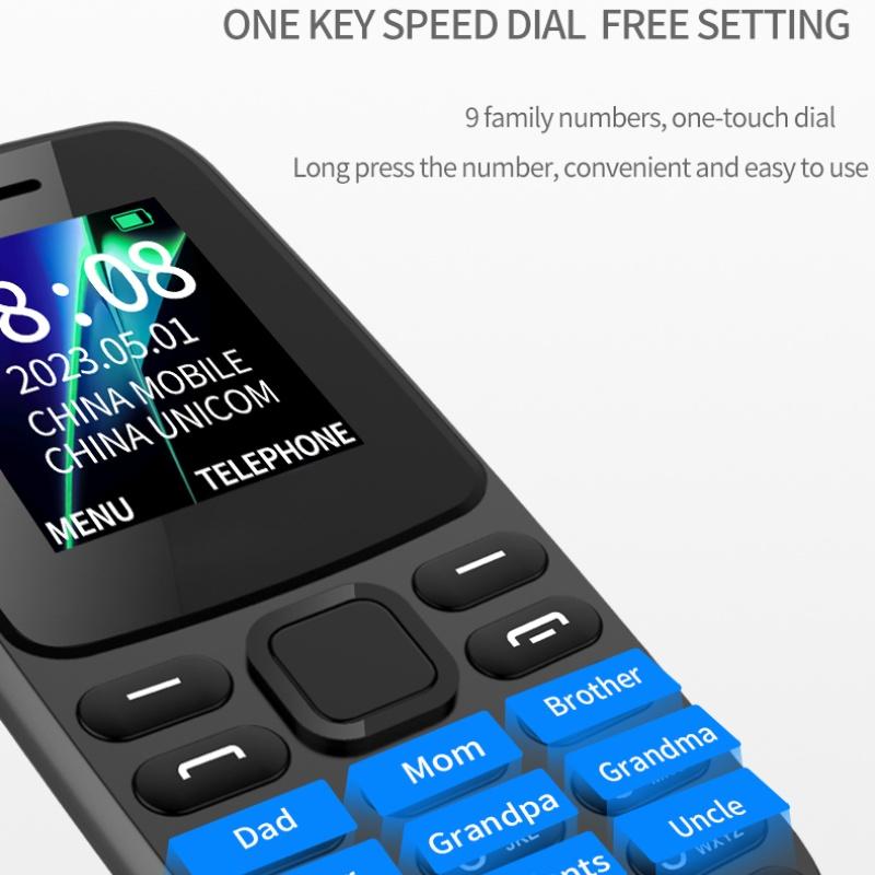 H11 1866 Многофункциональный кнопочный телефон 2G GSM Мобильные телефоны для студентов и пожилых людей Телефон с двумя SIM-картами