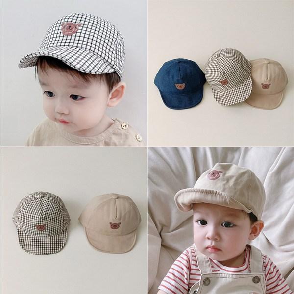 Bethers Infant Toddler Cap Baby Hat Ball Cap Fall Winter Yamchae Baseball Cap Hat, FREE, Navy, Popular Baby Clothes In Korea