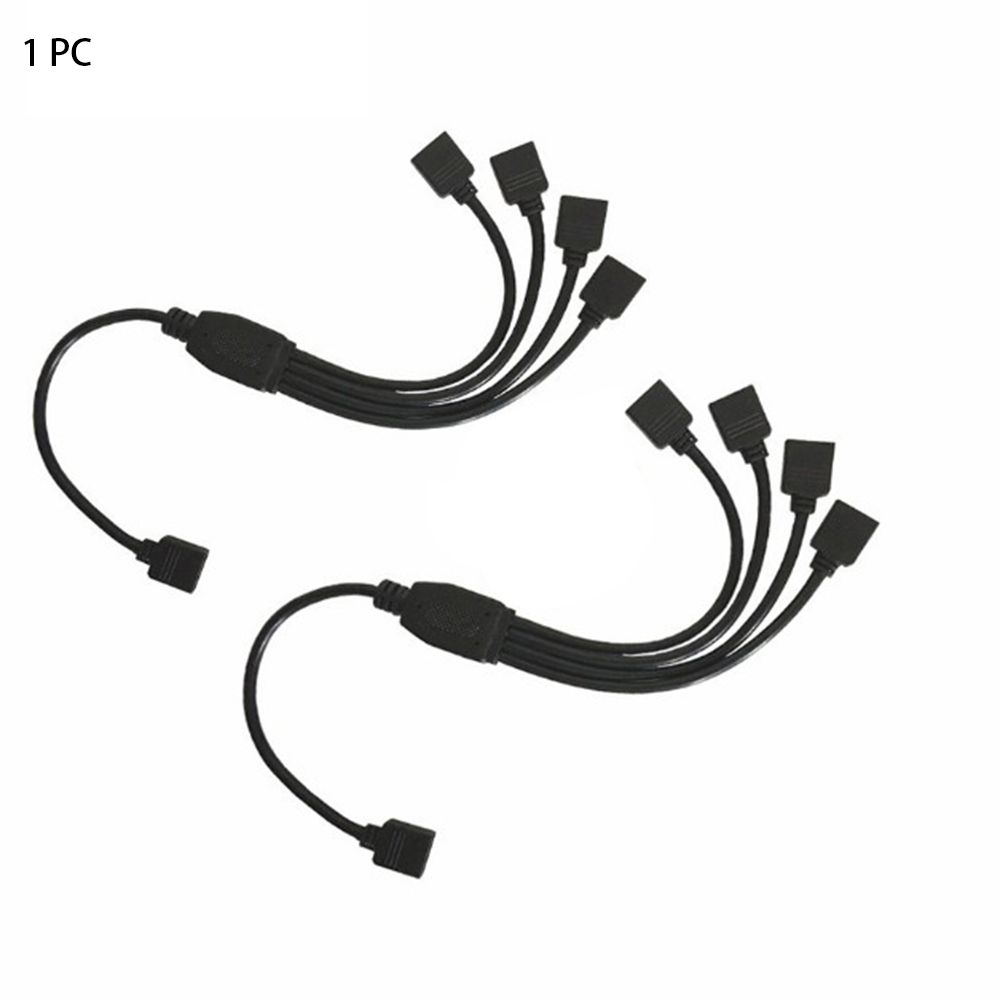 Соединительная линия, световая полоса 3528 5050, кабель, провод, адаптер, светодиодный разветвитель, разъем 4-контактный RGB