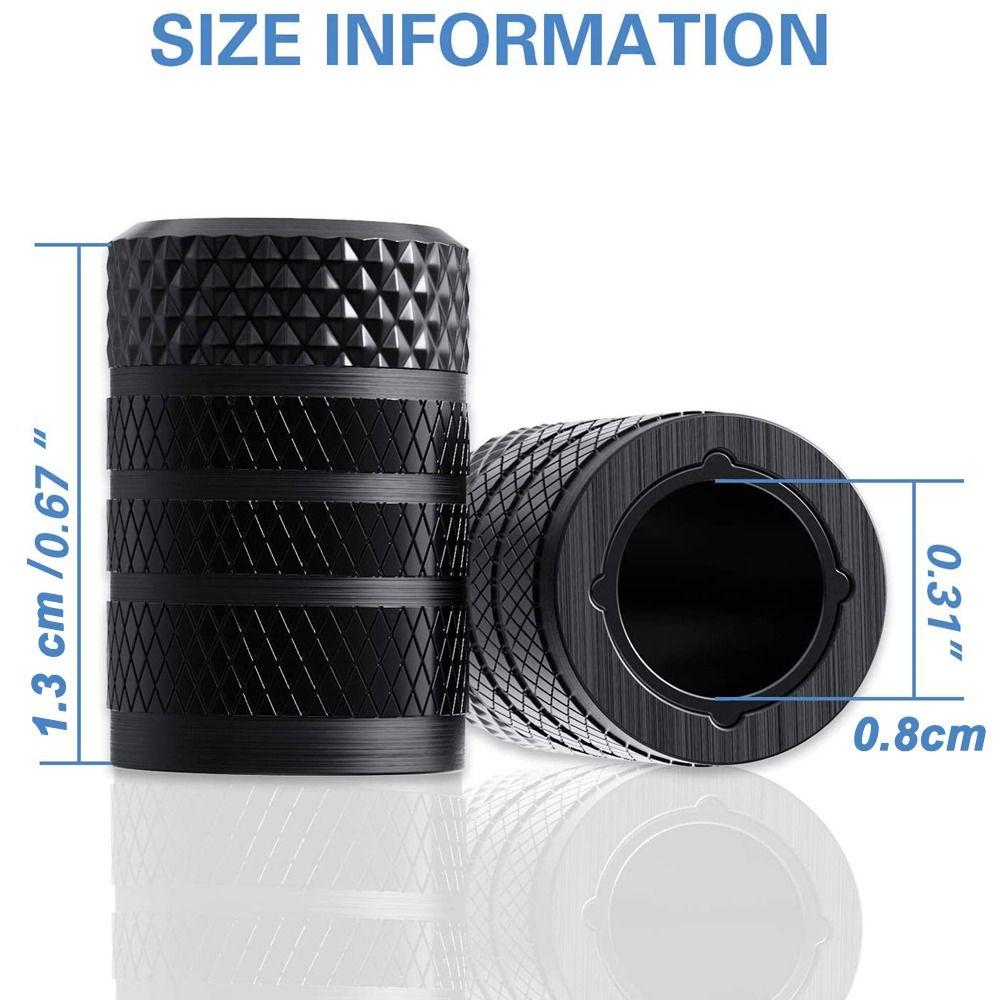 Stem Dust Covers Plastic inner core Nipple Caps Auto Wheel Cap Tyre Rim Stem Cover Tire Valve Caps