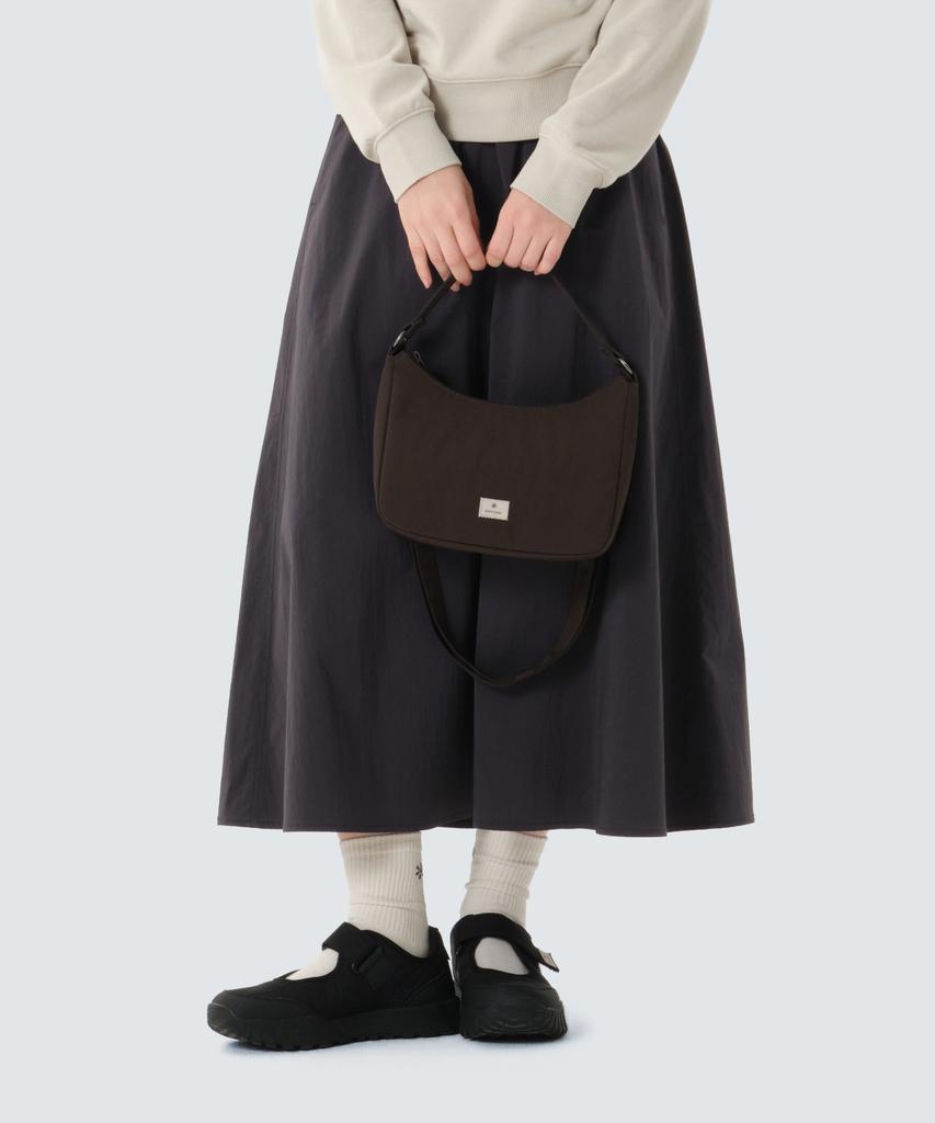 Сумка-тоут Snowpeak Apparel Softwill 2-Way Mini 3 л (S26Swftb27) Шоколадный коричневый
