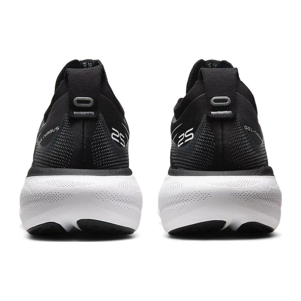 Asics Гель Nimbus 25 Черный Чисто-серебристый 1011B547-001