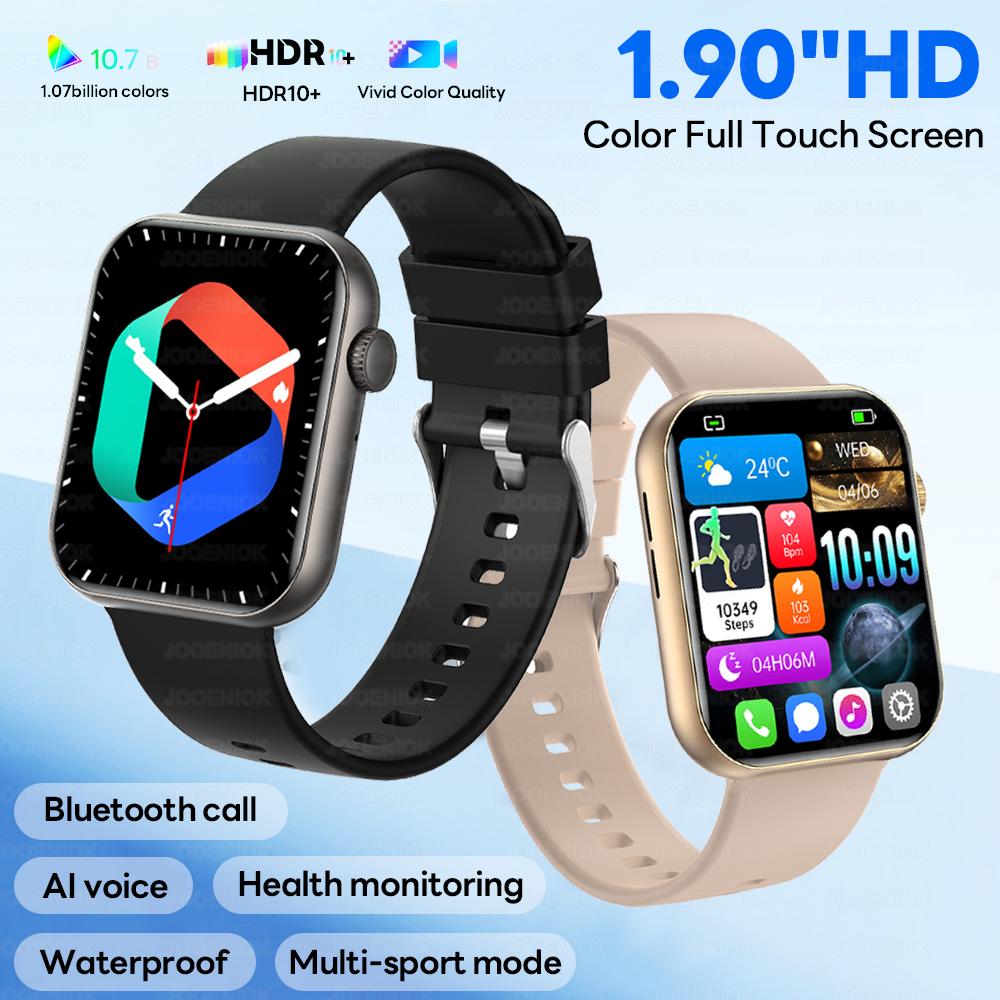 Новые умные часы с Bluetooth-звонками, женские часы с монитором здоровья, настраиваемый циферблат, водонепроницаемые часы для фитнеса и спорта, мужские
