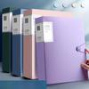 100-Pocket Expandable A4 File Folder - Waterproof & Dustproof Document Organizer with Elastic Closure for Office/Home