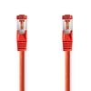Câble Réseau CAT6 - NEDIS - CCGL85221RD50 - S/FTP - 5.00 M - Rond - LSZH - Rouge